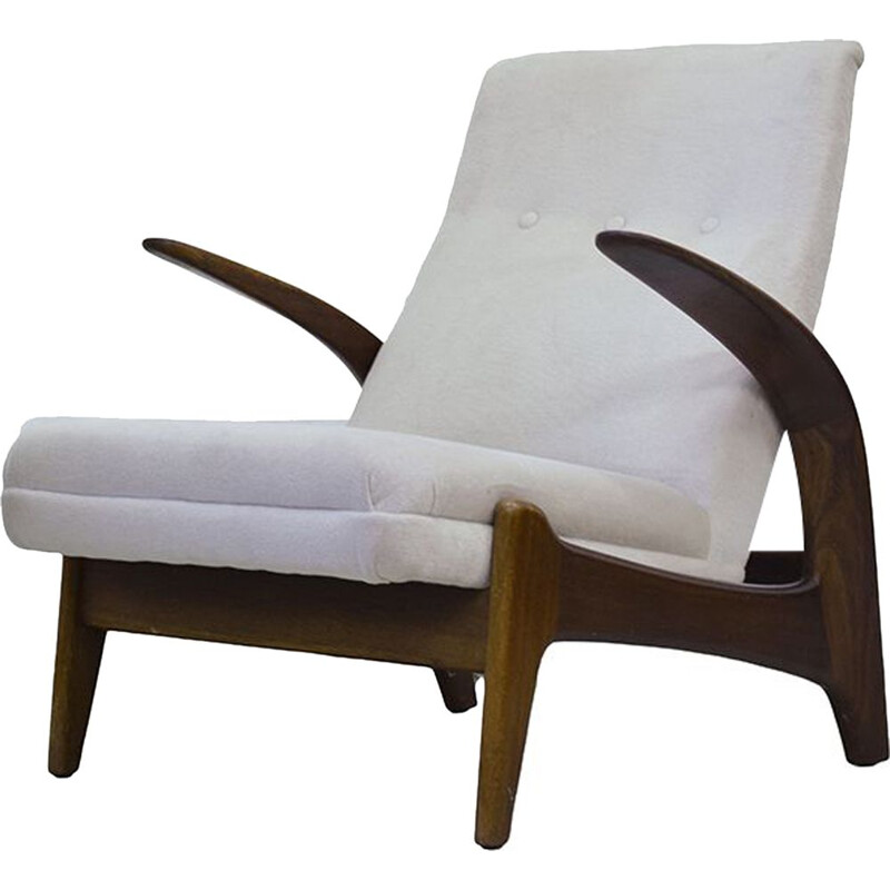 Vintage easy chair in teak by Rastad & Adolf Relling for Arnestad Bruk