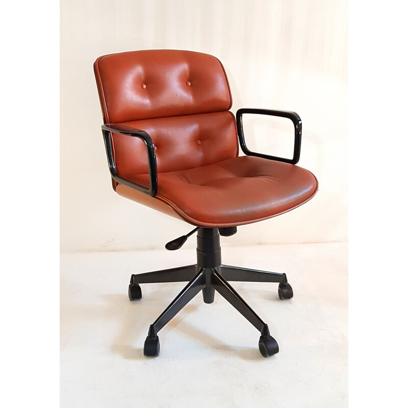 Fauteuil de bureau vintage par Ico & Luisa Parisi pour MIM Rome