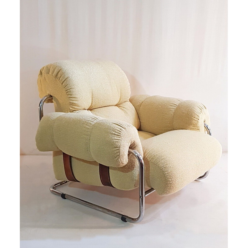 Vintage Guido Faleschini Tucroma Lounge Chairs for Mariani