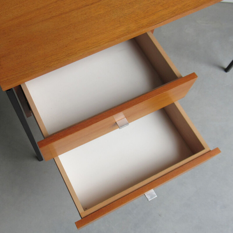 Vintage student desk by Pierre Guariche for Meurop