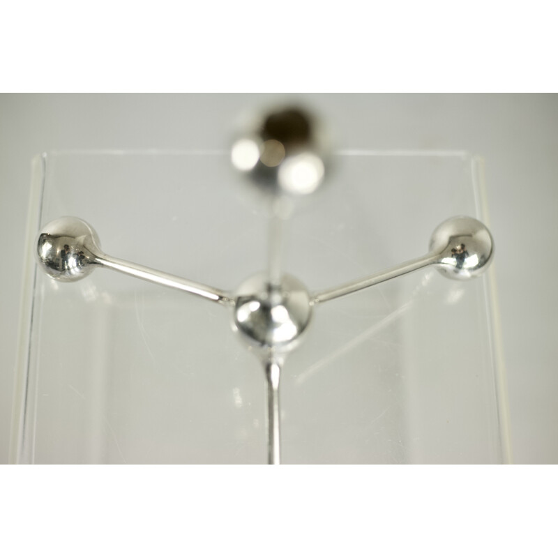 Candelabro vintage plateado de Richard Hutten para Christofle