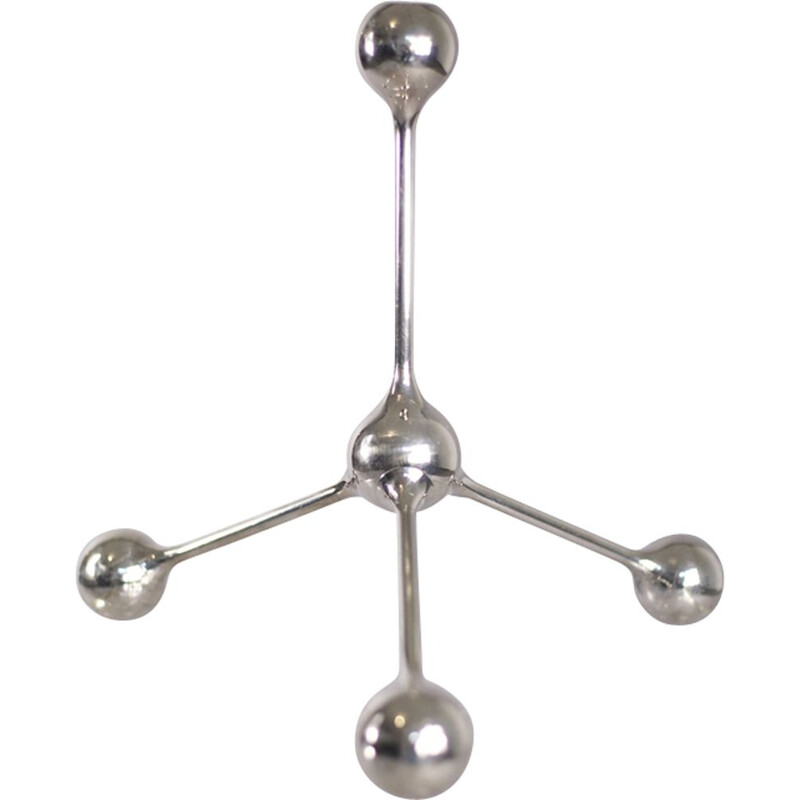 Candelabro vintage plateado de Richard Hutten para Christofle