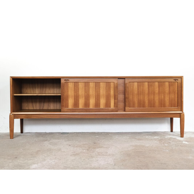 Vintage sideboard in teak by HW Klein for Bramin