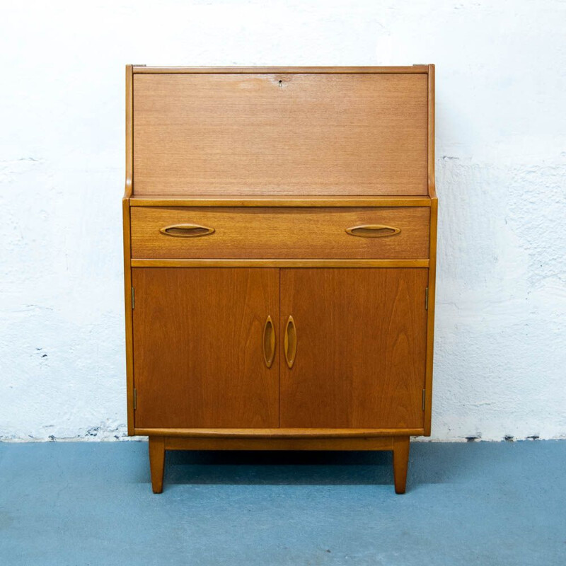 Vintage Scandinavian Wooden Cabinet