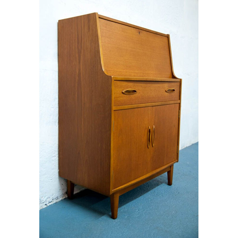 Vintage Scandinavian Wooden Cabinet