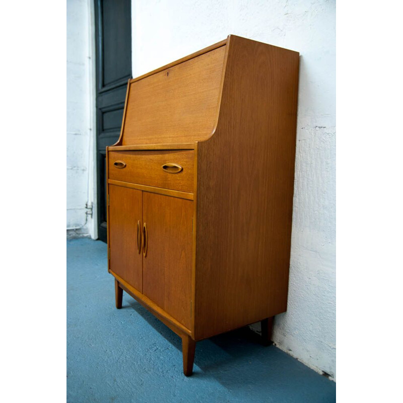 Vintage Scandinavian Wooden Cabinet