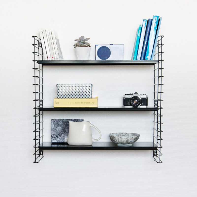 Black shelf "Tomado" by Adrian Dekker