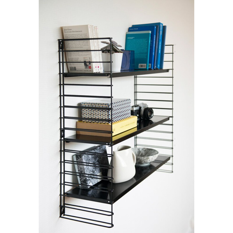 Black shelf "Tomado" by Adrian Dekker