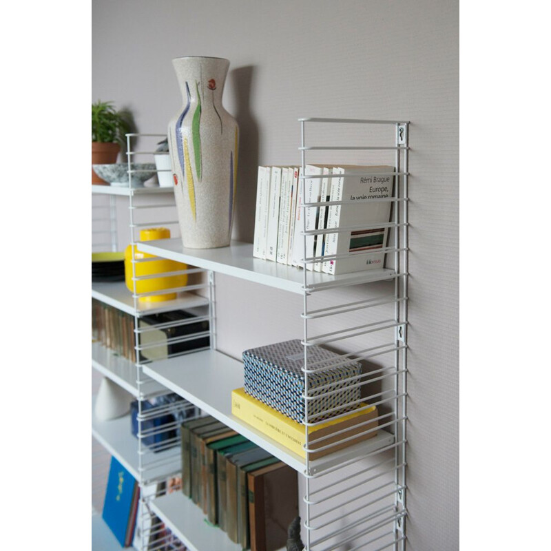 White "Tomado" bookcase by Adrian Dekker