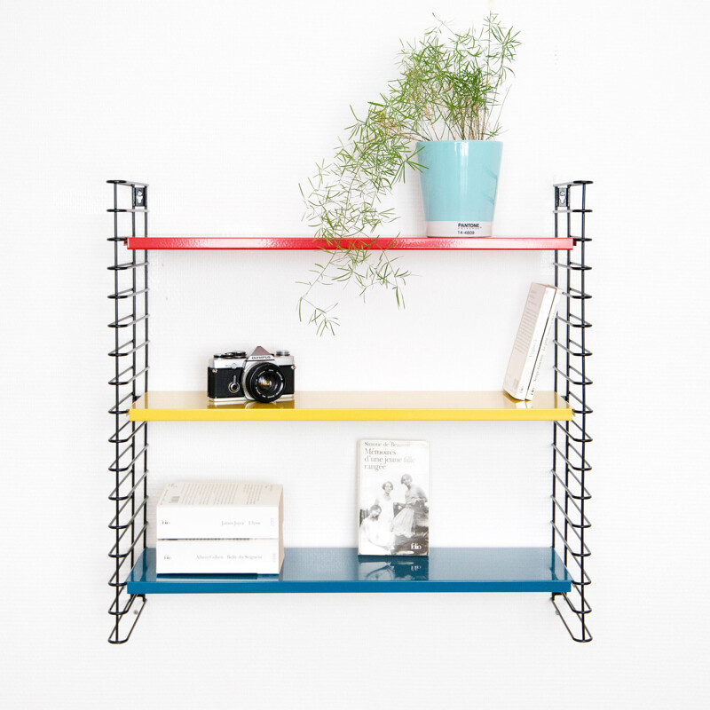 Multicolored shelf system by Adrian Dekkker for Tomado