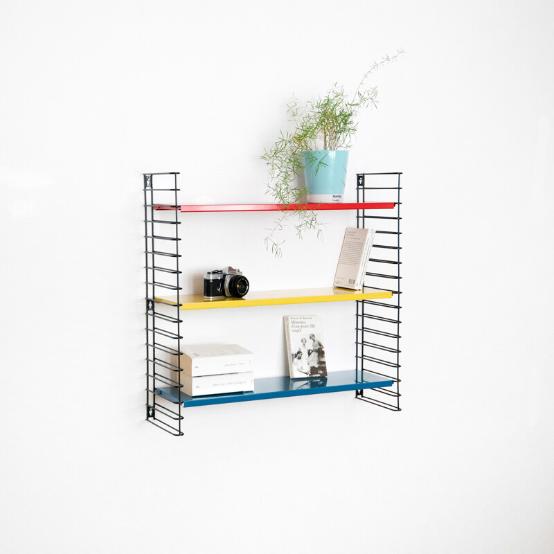 Multicolored shelf system by Adrian Dekkker for Tomado