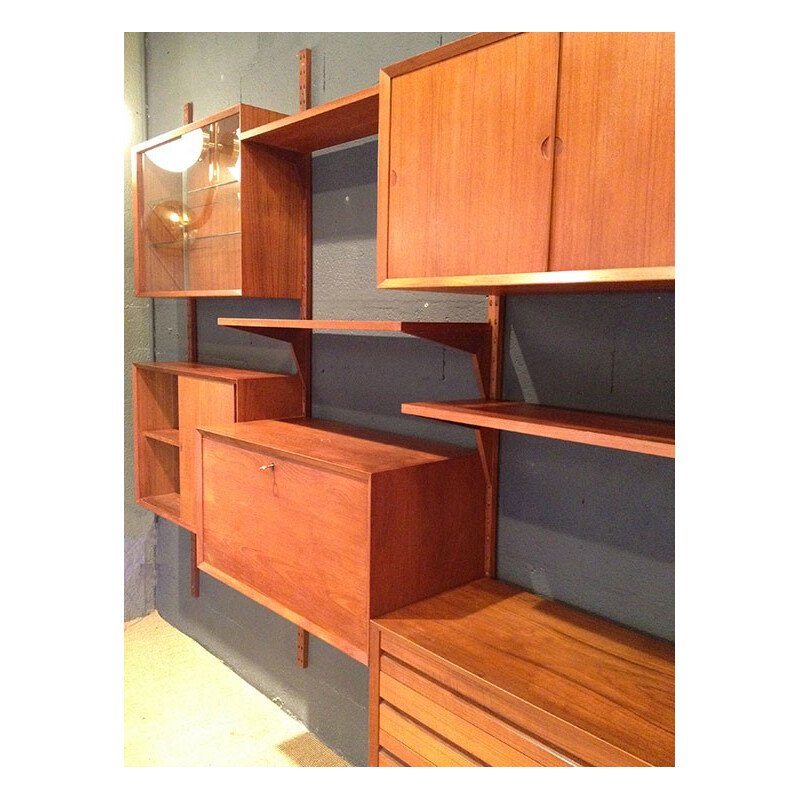 Modular bookcase, Poul CADOVIUS - 1950s