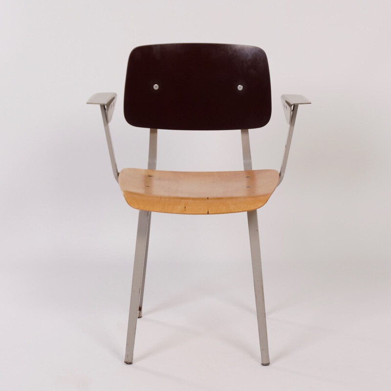 Revolt Chair with armrests by Friso Kramer for Ahrend de Circel