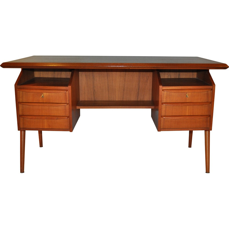 Bureau en teck, Gunnar Nielsen TIBERGAARD - 1950