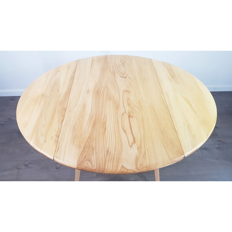 Vintage Drop Leaf Table by Lucian Ercolani for Ercol