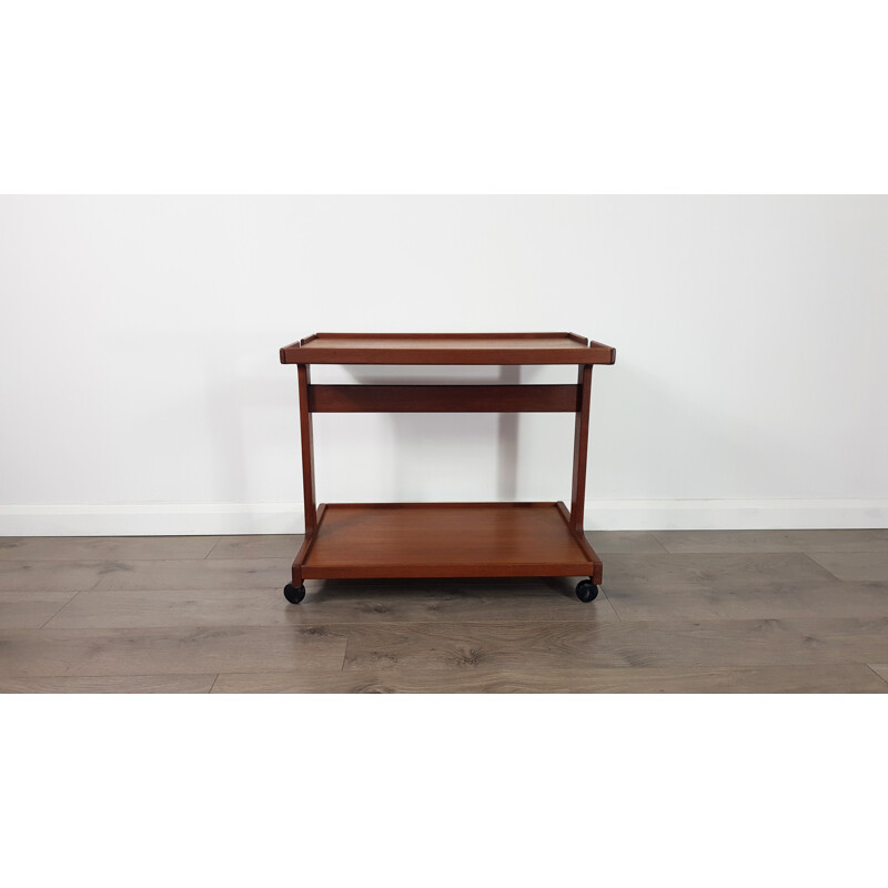 Vintage Danish serving cart by Trioh