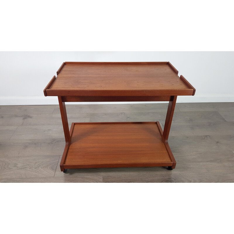 Vintage Danish serving cart by Trioh