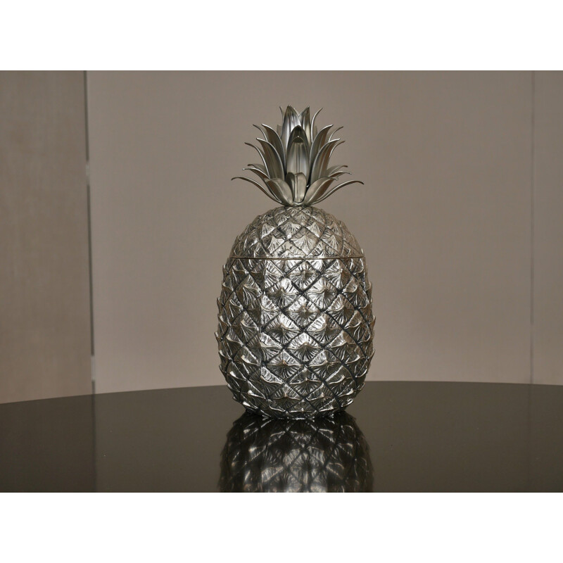 Vintage ice bucket "Pineapple" by Mauro Manetti