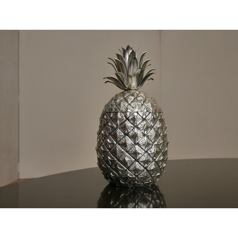 Vintage ice bucket "Pineapple" by Mauro Manetti