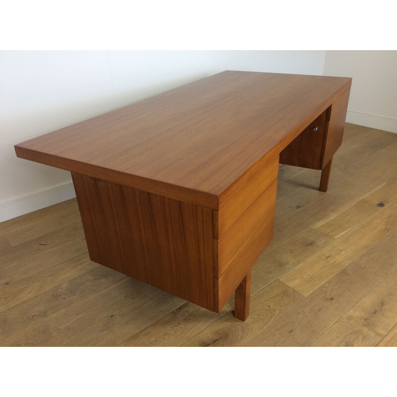 Vintage desks in teak by Alfred Cox