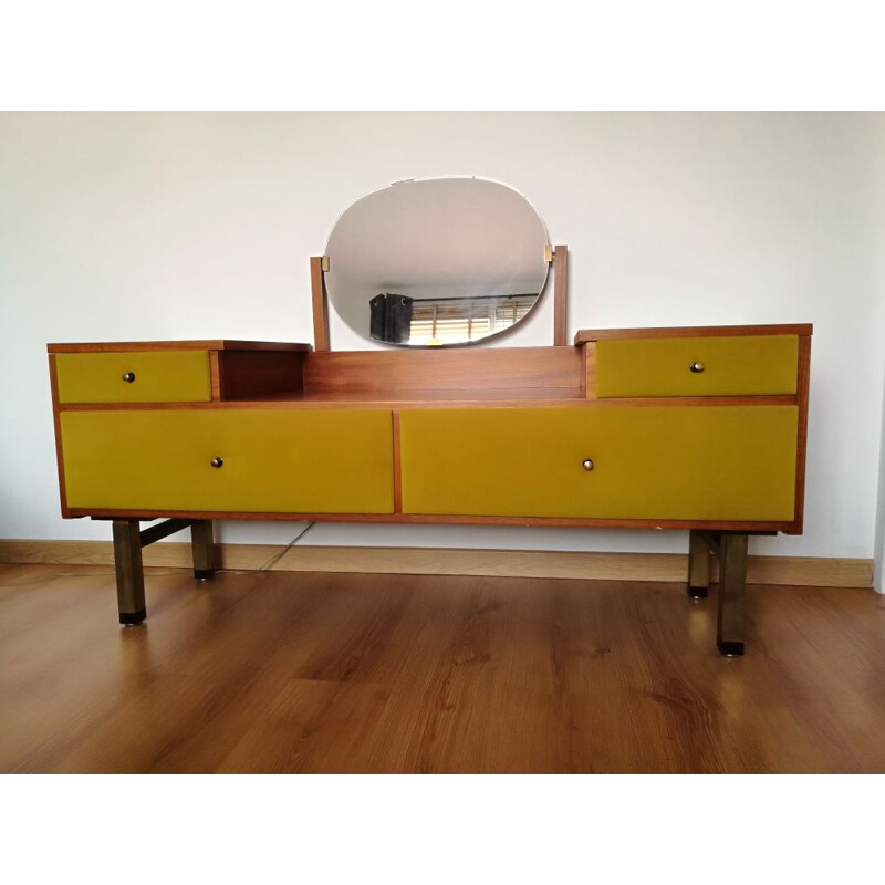 Vintage dresser in teak by Roger Landault