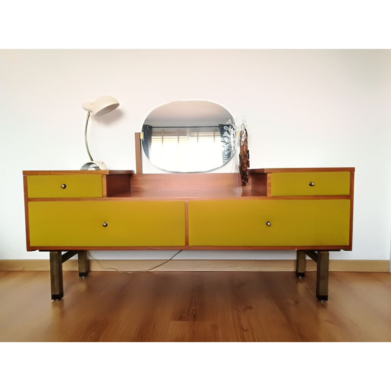 Vintage dresser in teak by Roger Landault