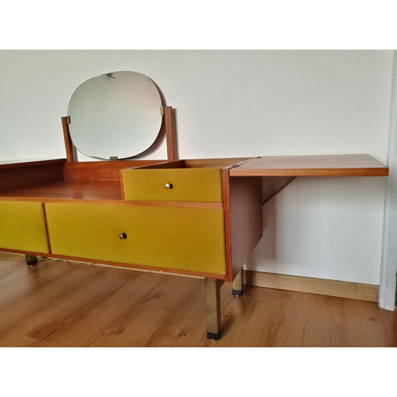 Vintage dresser in teak by Roger Landault