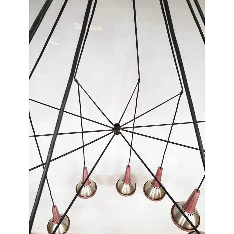 Suspension vintage cascade rose