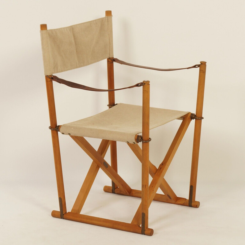 Danish Safari Chair by Mogens Koch for Interna