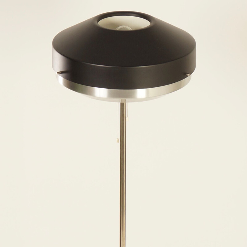 Black Chrome Floorlamp by Hiemstra Evolux