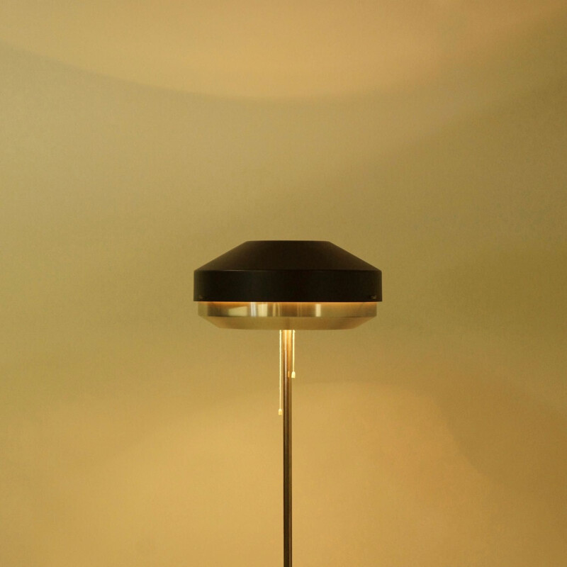 Black Chrome Floorlamp by Hiemstra Evolux