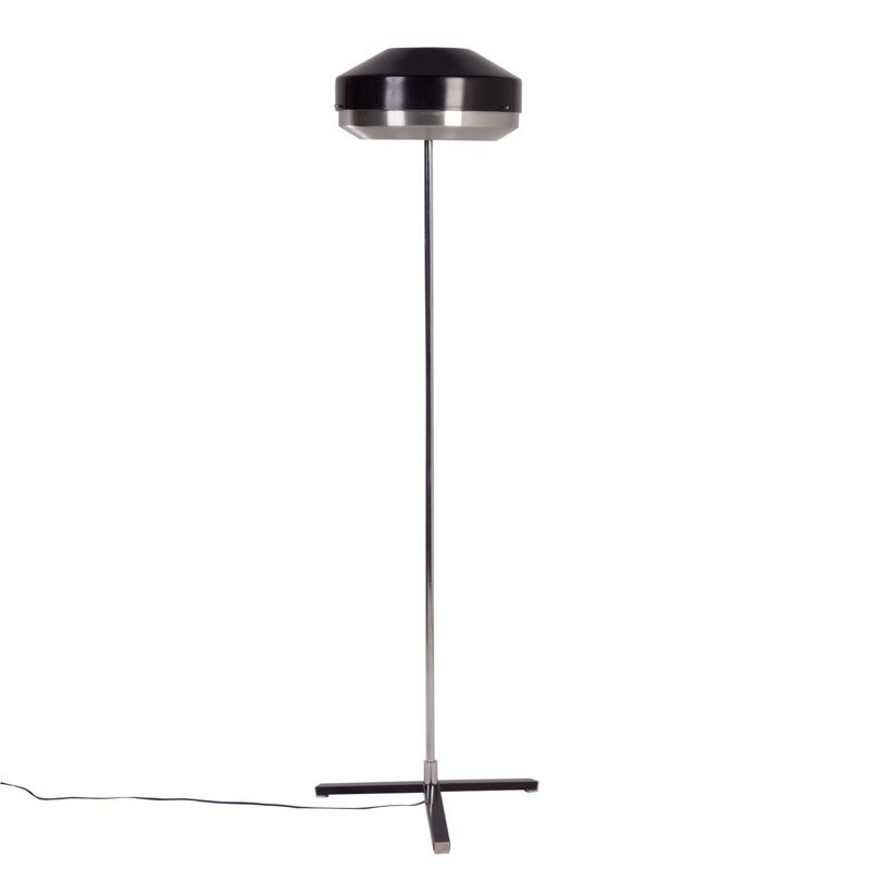 Black Chrome Floorlamp by Hiemstra Evolux