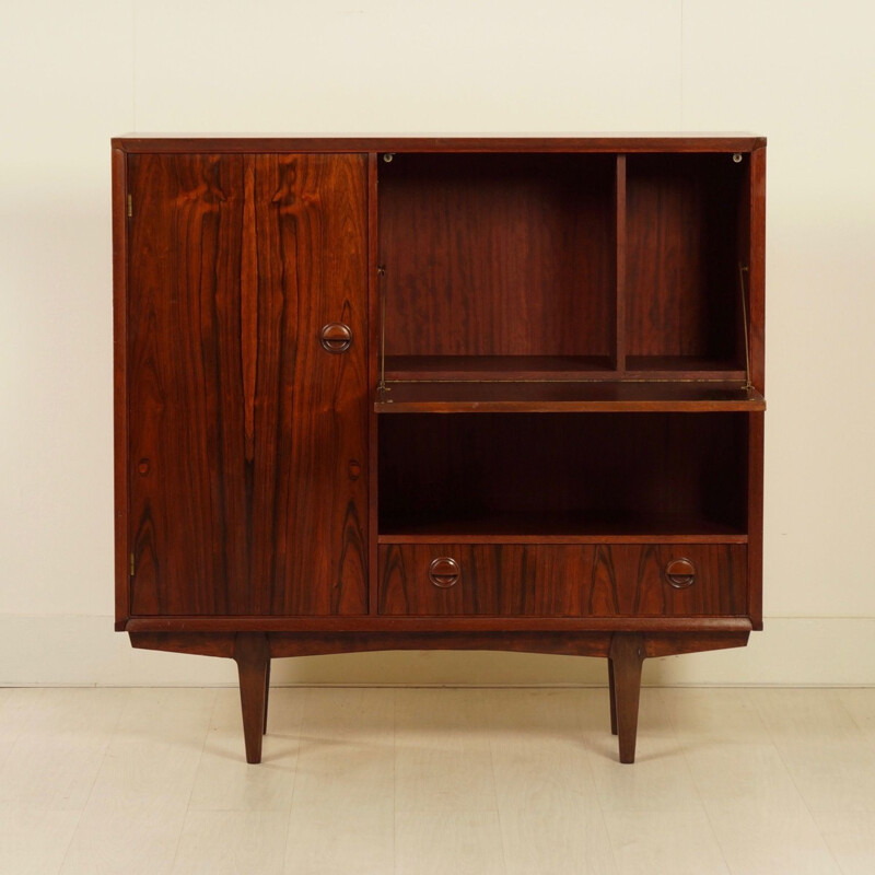 Vintage PSR-130 Highboard in Rosewood by Marten Franckena for Fristho