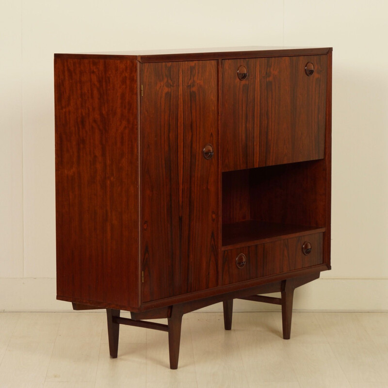 Vintage PSR-130 Highboard in Rosewood by Marten Franckena for Fristho