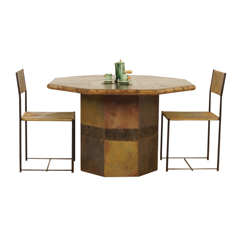 Dining Table in Natural Stone by Marcus Kingma