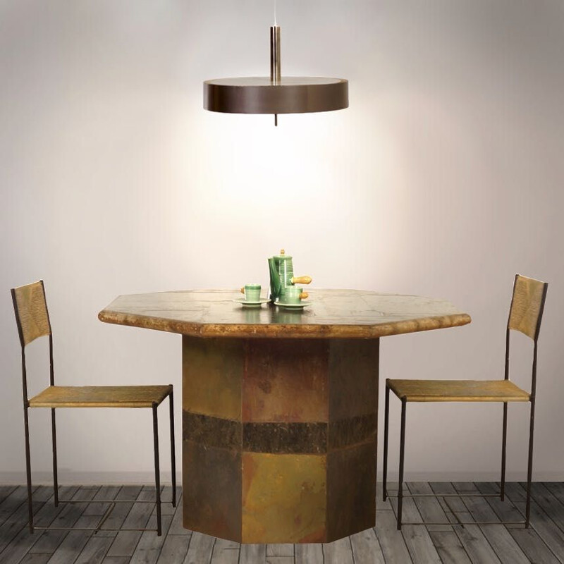 Dining Table in Natural Stone by Marcus Kingma