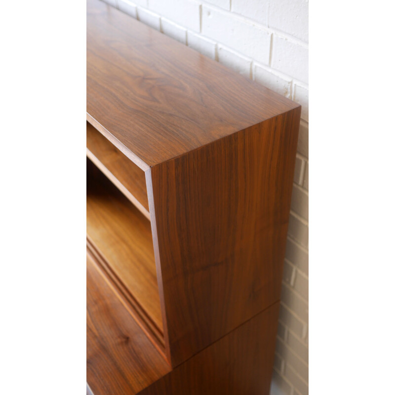 Sideboard/cabinet in walnut By Robin Day for Hille