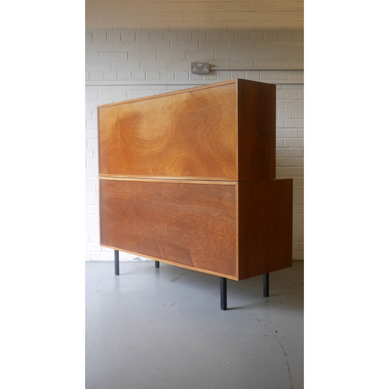 Sideboard/cabinet in walnut By Robin Day for Hille