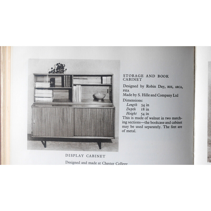 Sideboard/cabinet in walnut By Robin Day for Hille