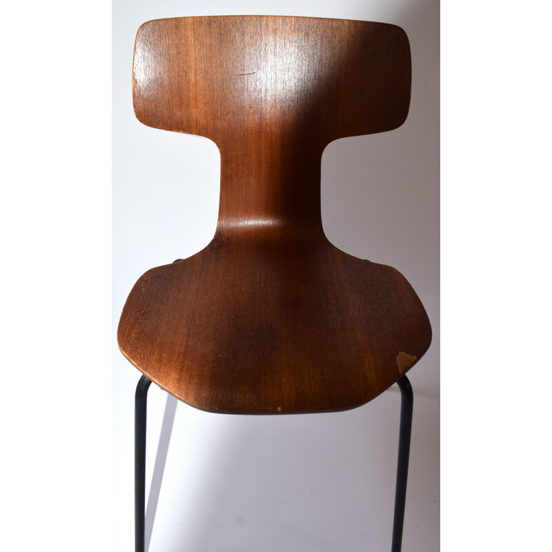 Vintage "Hammer" Chair by Arne Jacobsen for Fritz Hansen