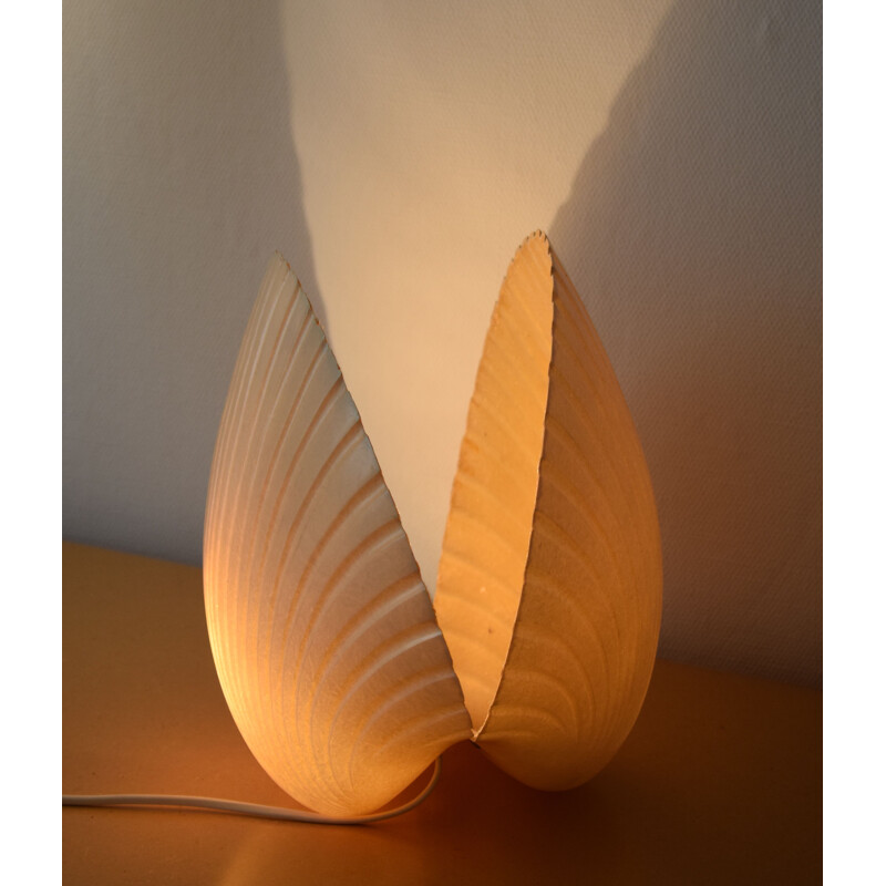 Vintage "Shell" lamp by André Cazenave