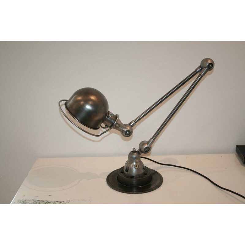 Vintage 2-arm Jieldé lamp by Jean Louis Domecq