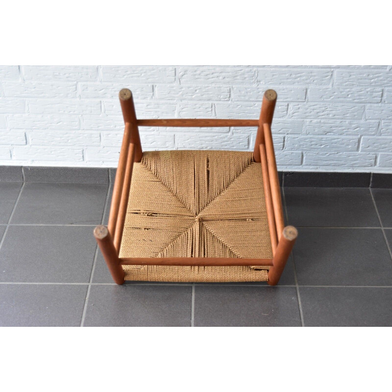 Vintage chair J39 in oak by Børge Mogensen for FDB Mobler