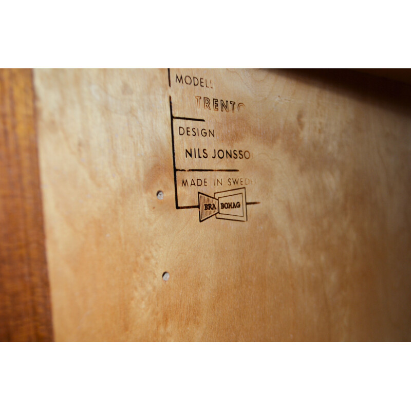 Vintage "Trento" teak sideboard by Nils Jonsson