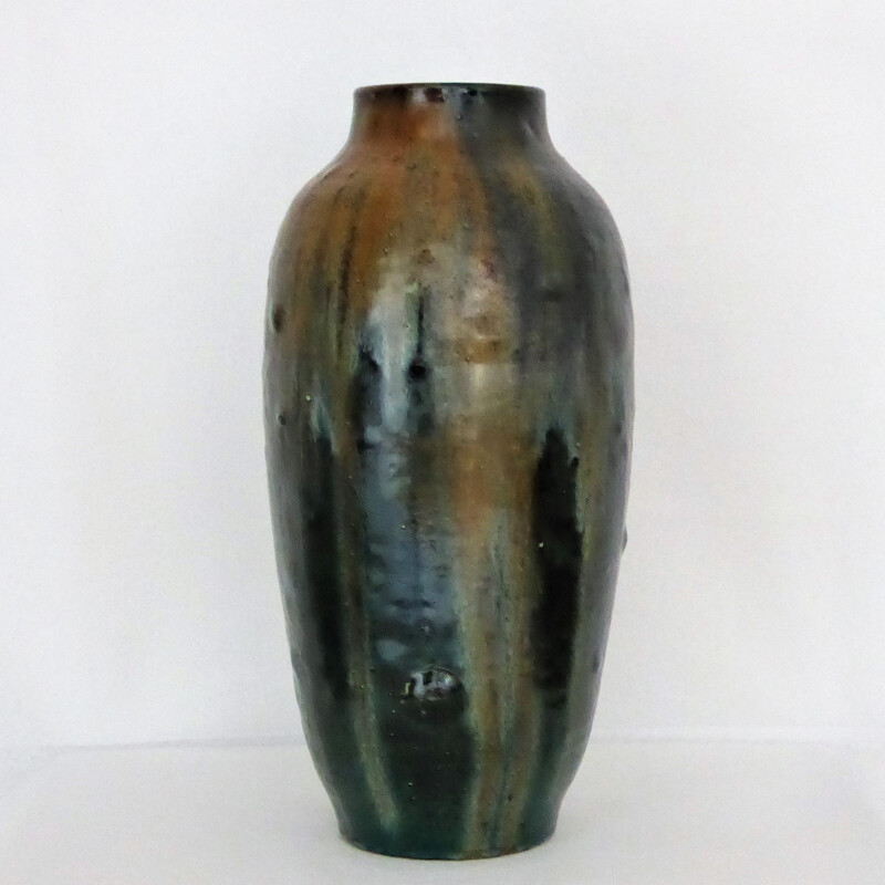 Vintage vase by Léon Pointu, 1930