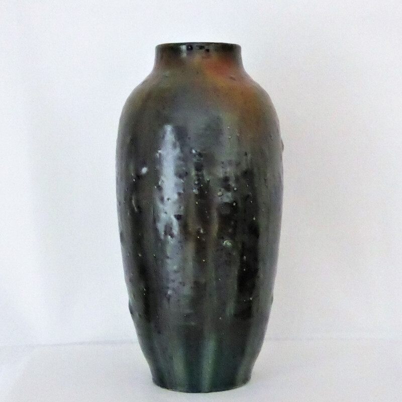 Vintage-Vase von Léon Pointu, 1930