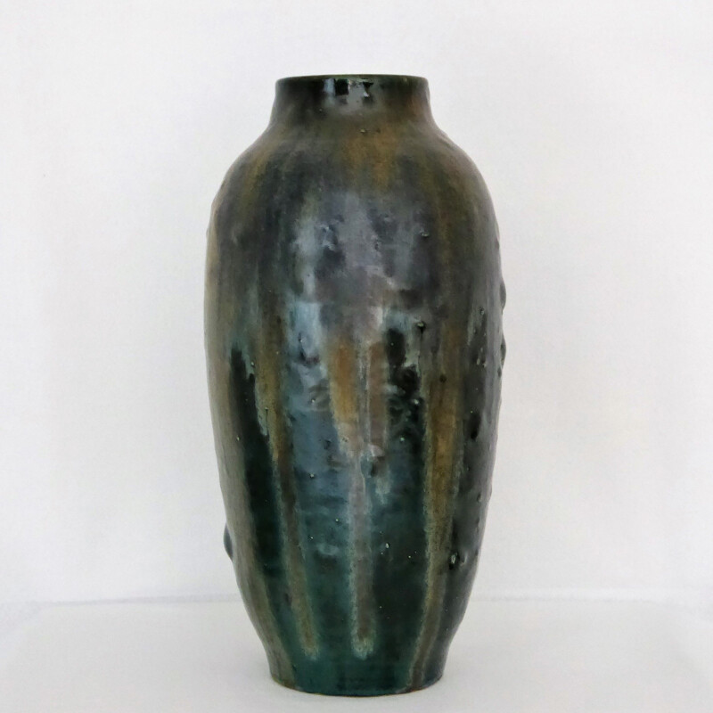 Vintage vase by Léon Pointu, 1930