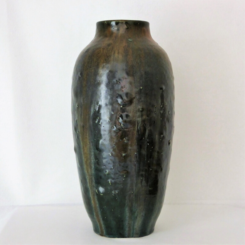 Vintage vase by Léon Pointu, 1930