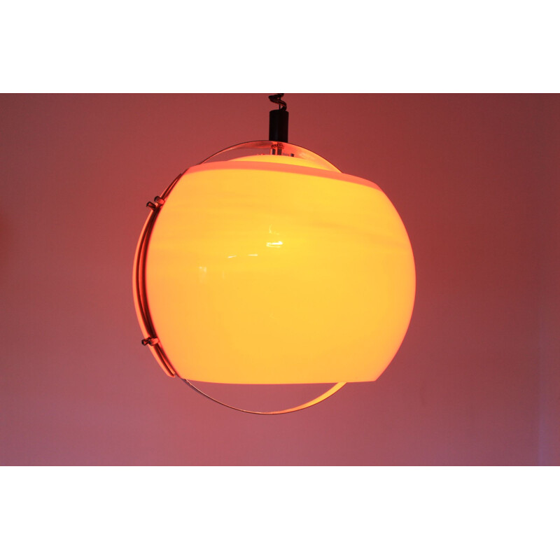 Vintage orange pendant lamp