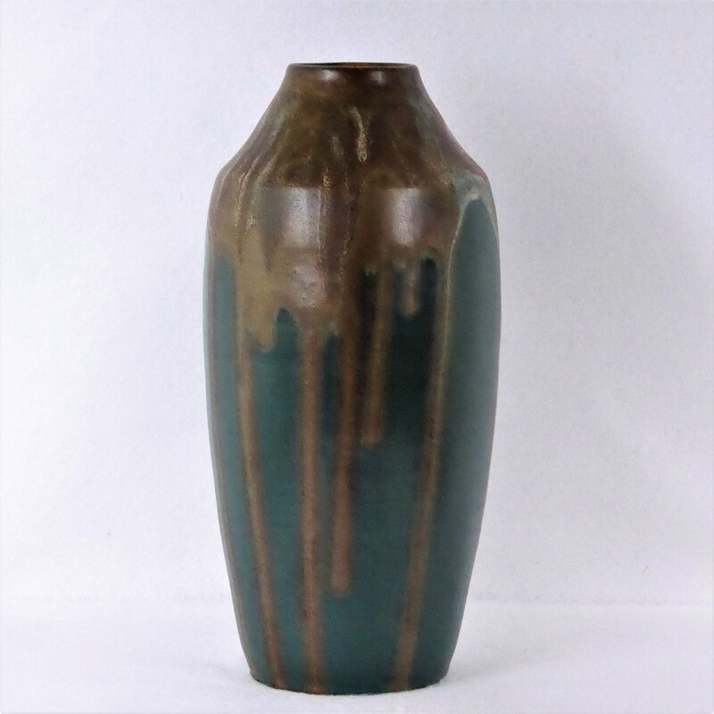 Grand vase en céramique par Léon Pointu